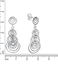 Ohrstecker 925 Silber rhodiniert - Avrum