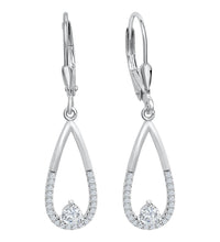 Ohrhänger Silber Zirkonia - Avrum