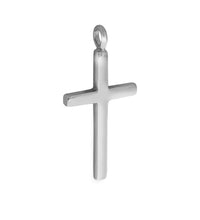 Anhänger 925 Silber rhodiniert Kreuz - Avrum