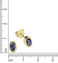 Ohrstecker 333 Gelbgold mit Amethyst - Avrum