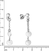 Ohrhänger 925 - Sterling Silber rhodiniert - Avrum