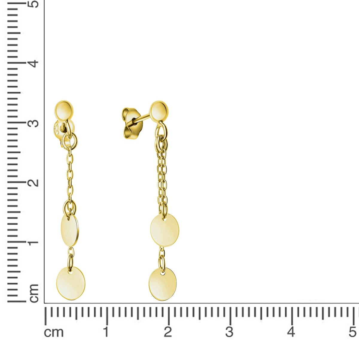 Ohrhänger 925 - Sterling Silber rhodiniert - Avrum