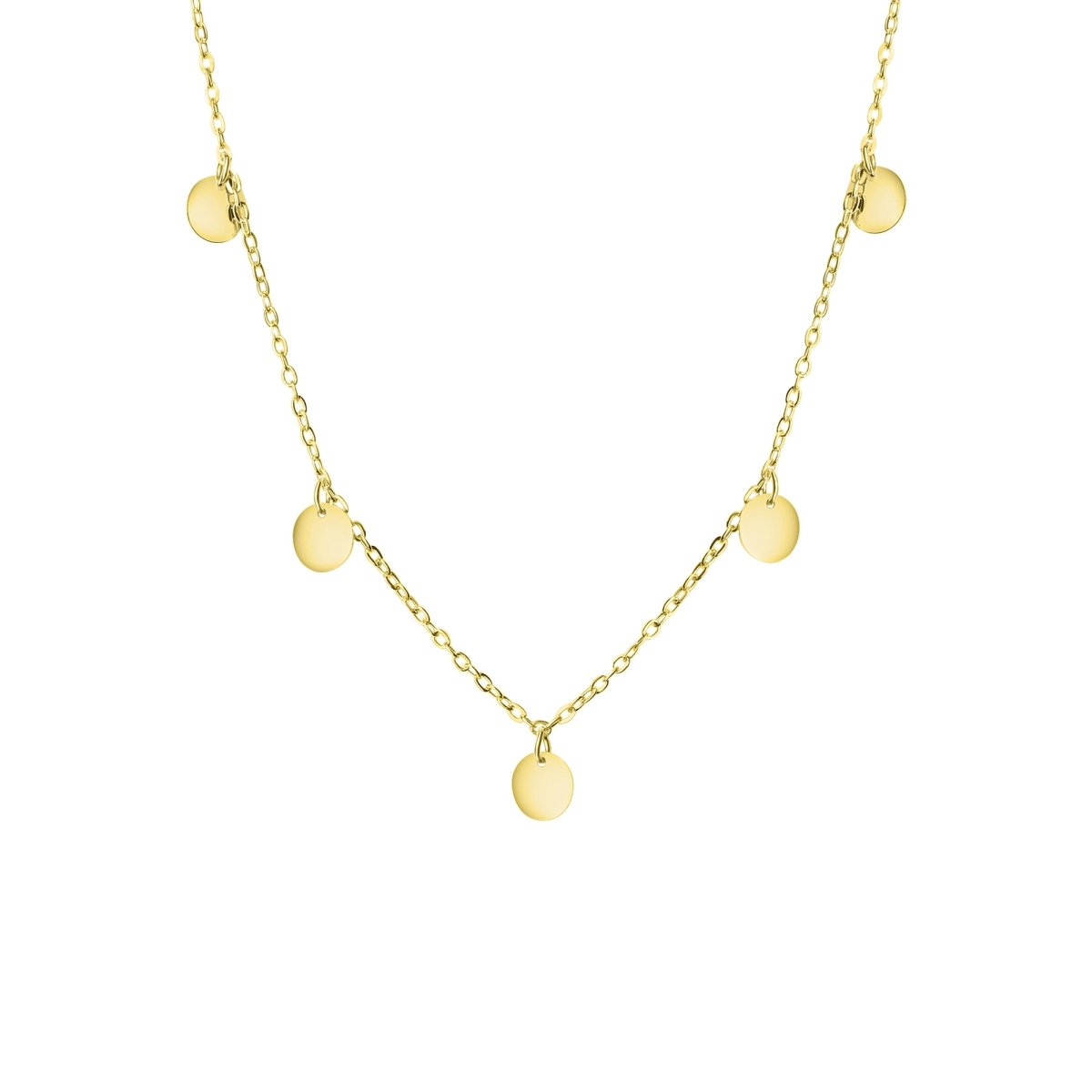 Collier 925 - Sterling Silber vergoldet - Avrum