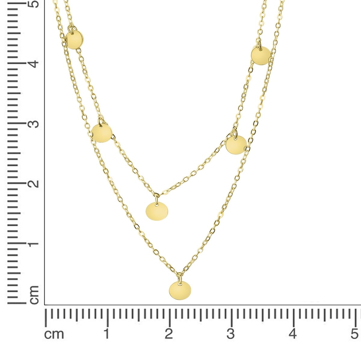 Collier 925 Sterling Silber rhodiniert - Avrum