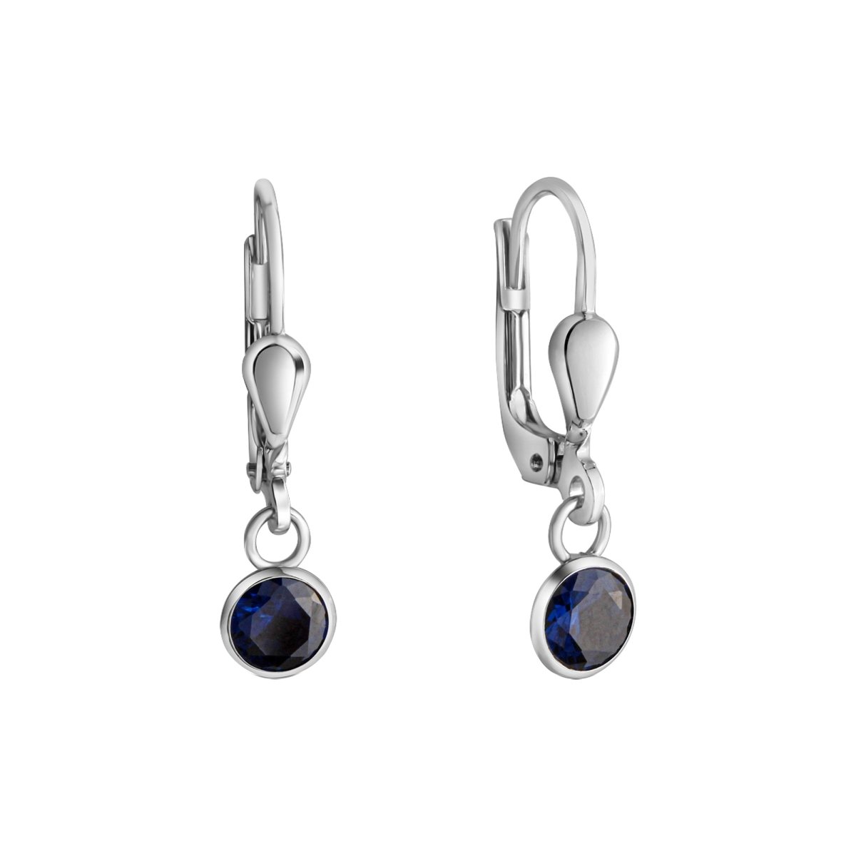 Ohrhänger 925 - Sterling Silber rhodiniert Zirkonia - Avrum