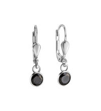 Ohrhänger 925 - Sterling Silber rhodiniert Zirkonia - Avrum