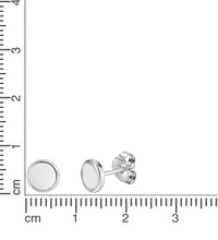 Ohrstecker 925 - Sterling Silber rhodiniert - Avrum