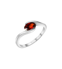 Ring 925 - Sterling Silber rhodiniert Zirkonia - Avrum