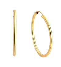 Creolen 925 Silber rhodiniert 3,0cm - Avrum