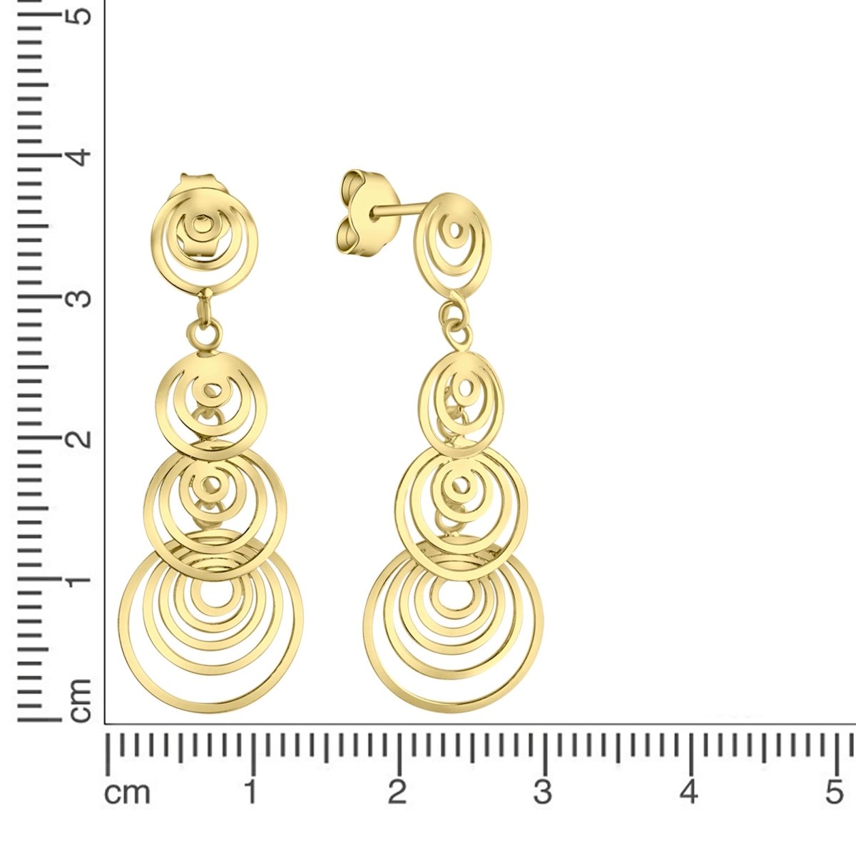 Ohrstecker 925 Silber rhodiniert - Avrum