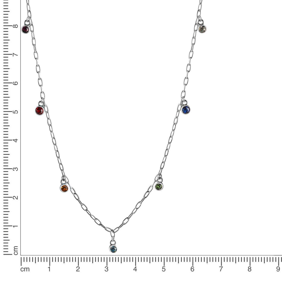 Collier 925 - Sterling Silber rhodiniert - Avrum