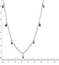 Collier 925 - Sterling Silber rhodiniert - Avrum
