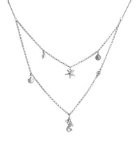 Collier 925 - Sterling Silber rhodiniert - Avrum