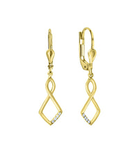 Ohrhänger 925 - Sterling Silber vergoldet - Avrum