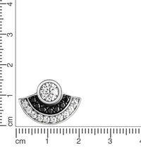 Anhänger 925 - Sterling Silber rhodiniert Zirkonia - Avrum