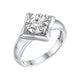 Ring 925-Sterling Silber rhodiniert