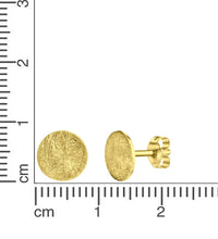 Ohrstecker 925 Silber rhodiniert eismatt - Avrum