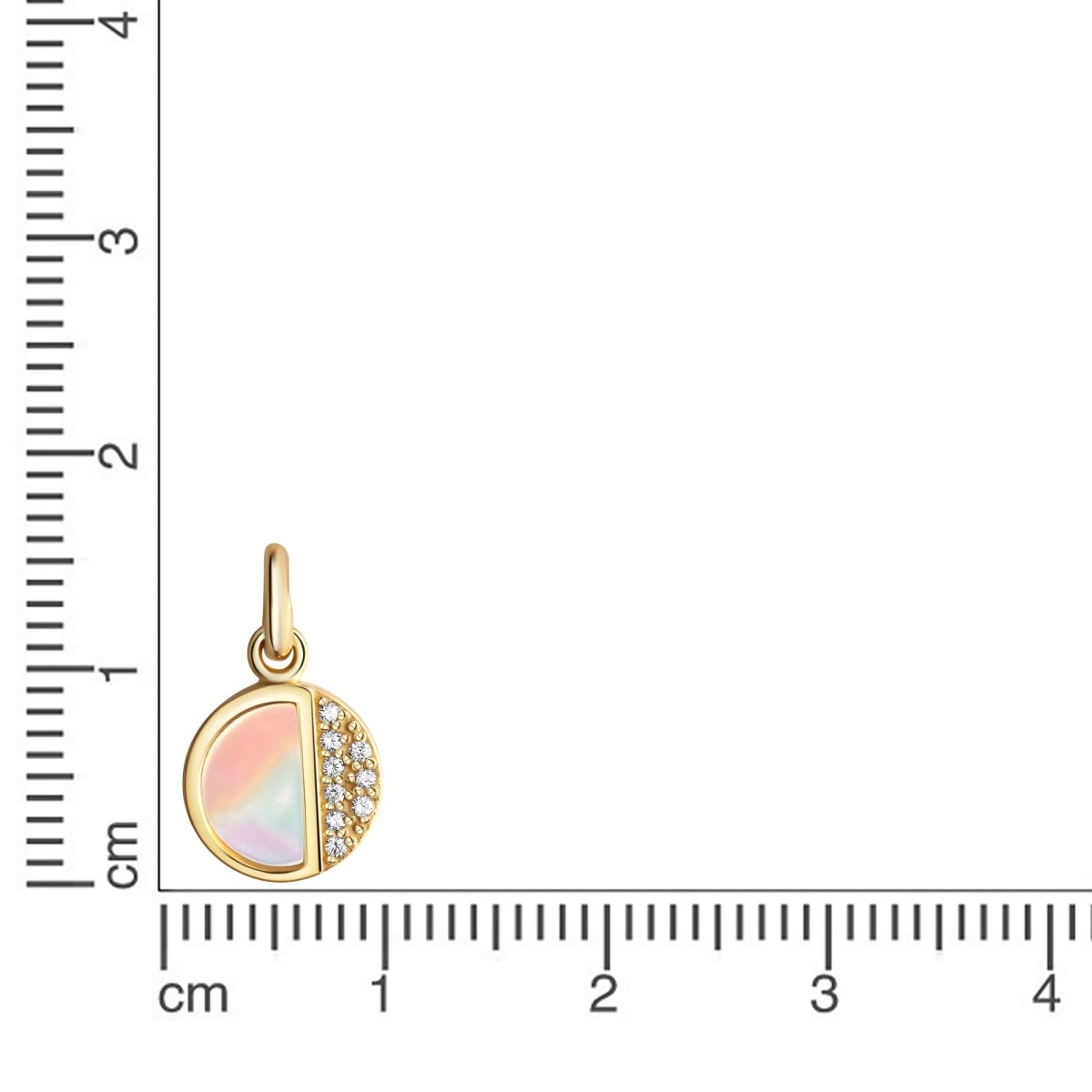 Anhänger 925 - Sterling Silber vergoldet - Avrum