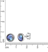 Ohrstecker 925 - Sterling Silber rhodiniert - Avrum