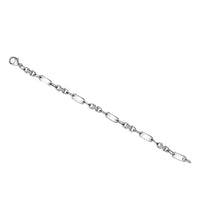 Armband 925 Sterling Silber weiß Fantasiearmband 21 cm - Avrum