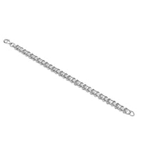 Armband 925 Sterling Silber weiß Etruskerarmband 21 cm - Avrum