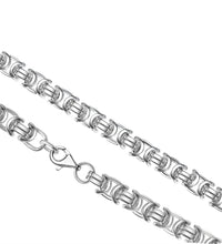 Armband 925 Sterling Silber weiß Etruskerarmband 21 cm - Avrum