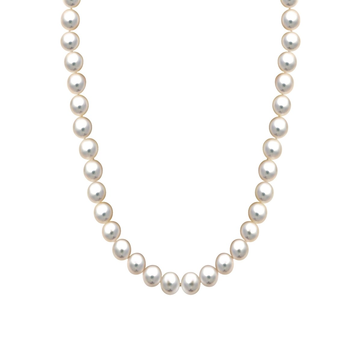 Collier 585 Gelbgold Süßwasserzuchtperle 6,5 - 7mm - Avrum