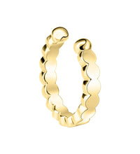 Ohrklemme Silber 925 rhodiniert 12mm Durchmesser - Avrum