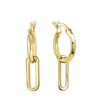 Creolen 925 - Sterling Silber rhodiniert - Avrum