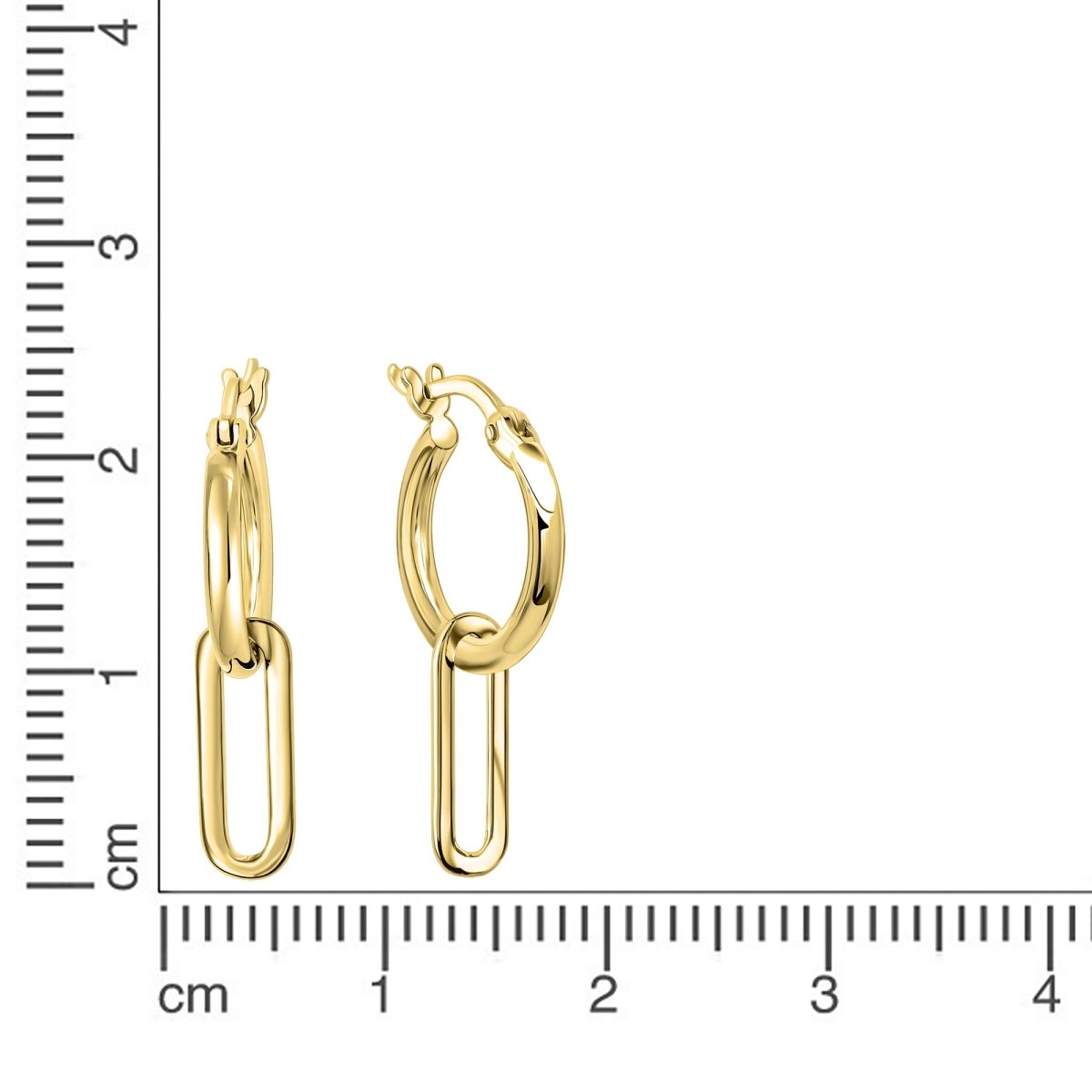 Creolen 925 - Sterling Silber rhodiniert - Avrum
