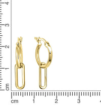 Creolen 925 - Sterling Silber rhodiniert - Avrum