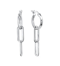 Creolen 925 - Sterling Silber rhodiniert - Avrum