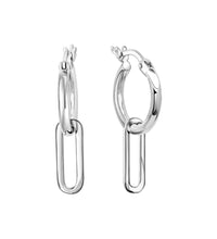 Creolen 925 - Sterling Silber rhodiniert - Avrum