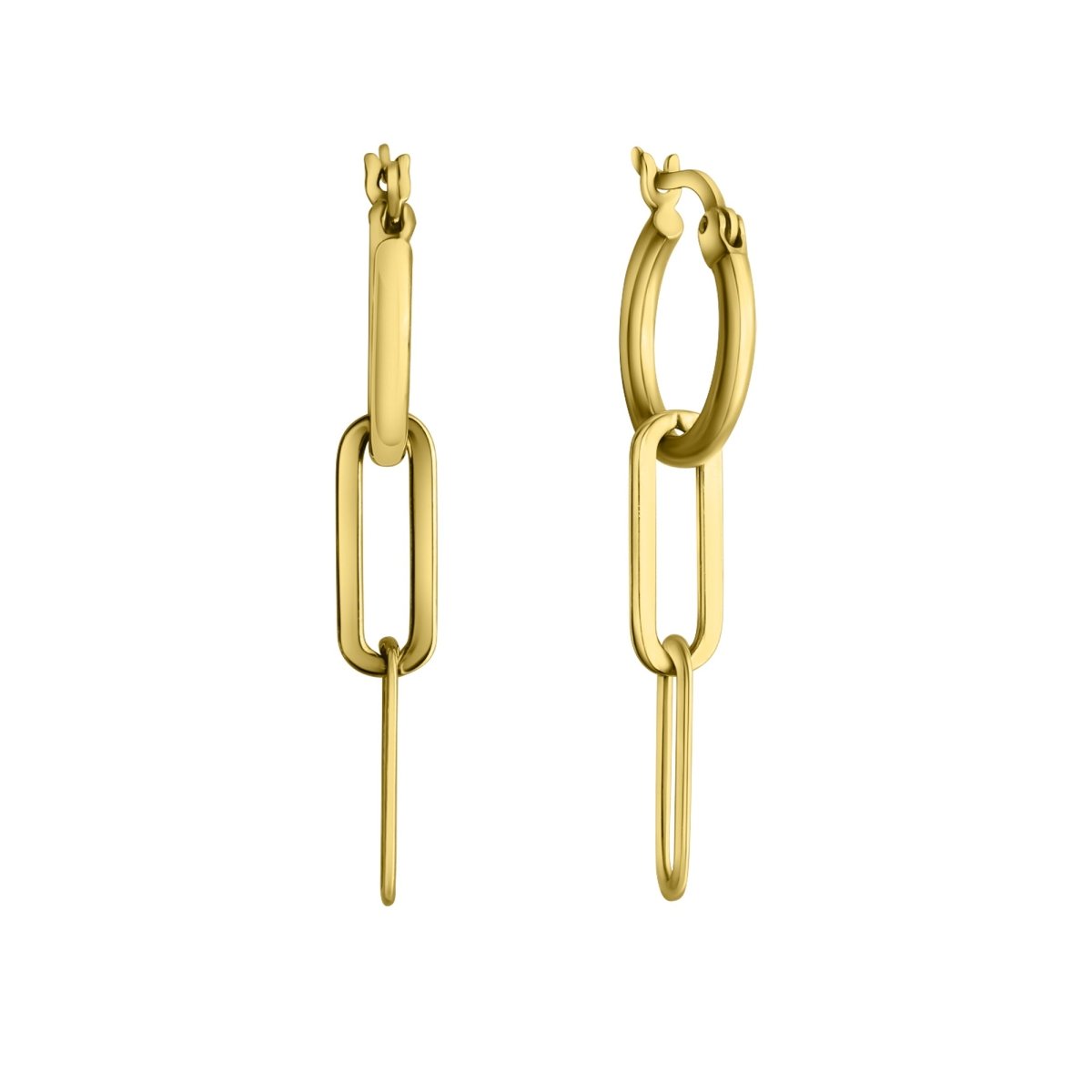 Creolen 925 - Sterling Silber rhodiniert - Avrum