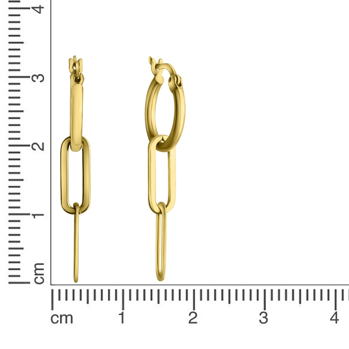 Creolen 925 - Sterling Silber rhodiniert - Avrum