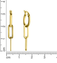 Creolen 925 - Sterling Silber rhodiniert - Avrum