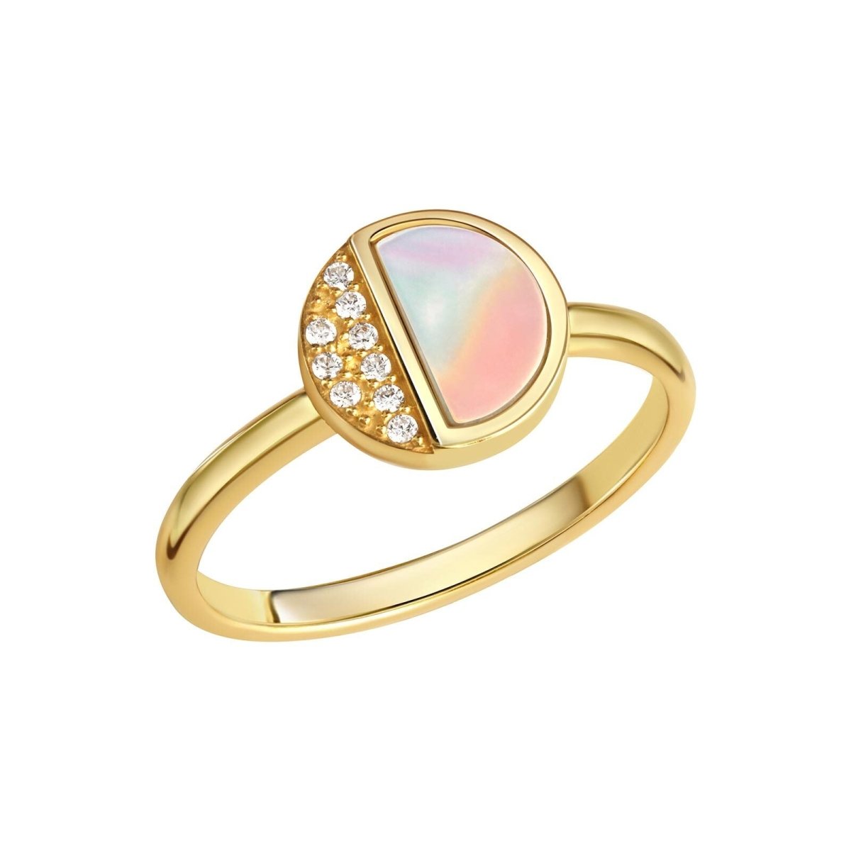 Ring 925 - Sterling Silber vergoldet - Avrum