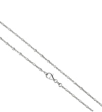 Collier 925 Sterling Silber weiß Würfelelemente 42 cm - Avrum