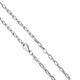 Collier 925 Sterling Silber weiß Gliederkette