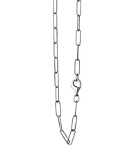 Collier 925 Sterlingsilber weiß Gliederkette glanz 45 cm - Avrum