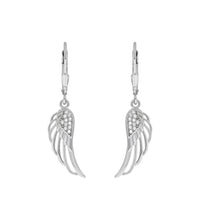 Ohrhänger 925 Sterling Silber rhodiniert Zirkonia - Avrum