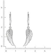 Ohrhänger 925 Sterling Silber rhodiniert Zirkonia - Avrum