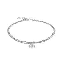 Fußkette 925 Sterling Silber rhodiniert Lebensbaum - Avrum