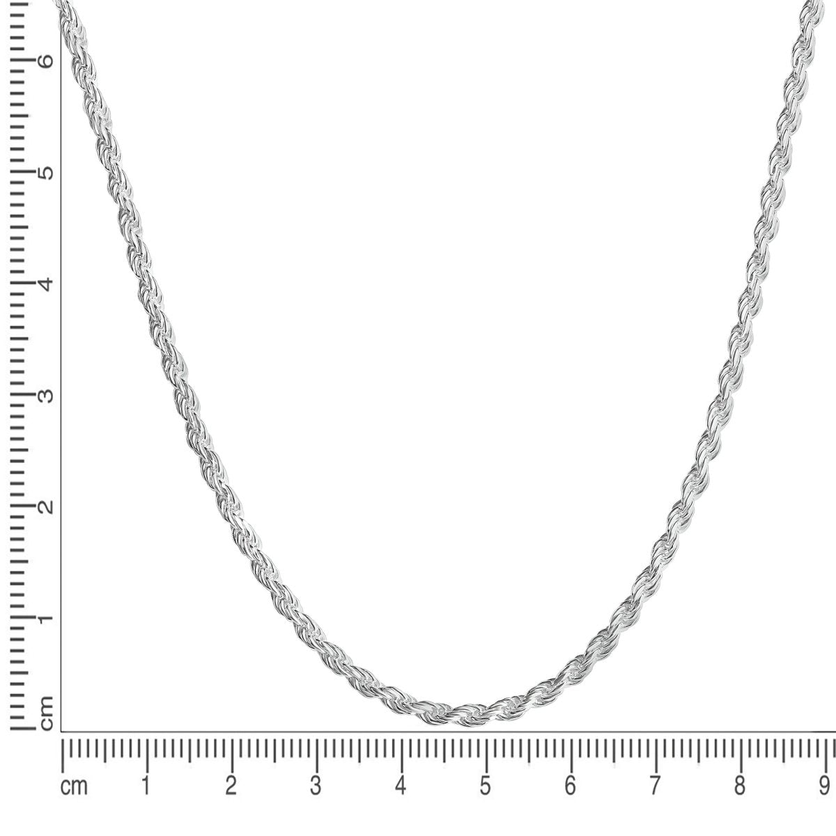 Kette 925 Sterling Silber Kordel 45cm - Avrum