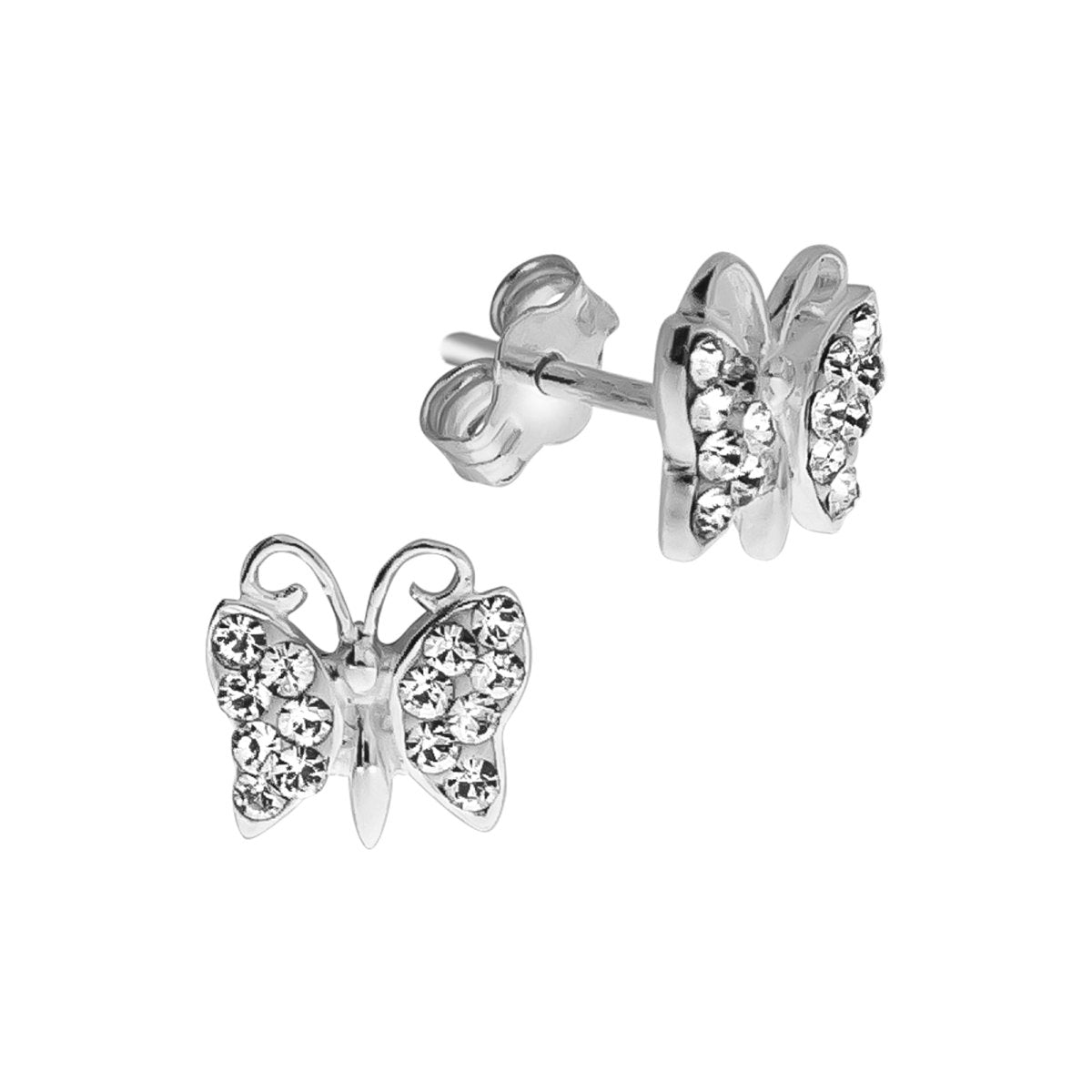 Ohrringe 925 Sterling Silber Schmetterling - Avrum