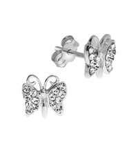 Ohrringe 925 Sterling Silber Schmetterling - Avrum