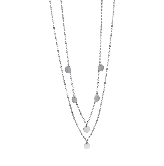Collier 925 Sterling Silber rhodiniert - Avrum