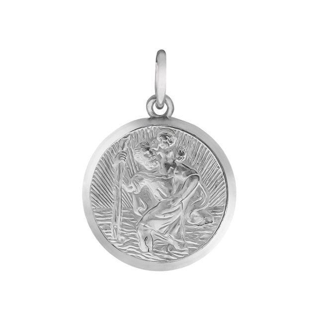 Anhänger 925 Sterling Silber rhodiniert Christophorus - Avrum