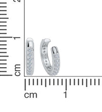 Ohrklemme 925 Sterling Silber vergoldet Zirkonia - Avrum