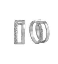 Ohrklemme 925 - Sterling Silber vergoldet Zirkonia - Avrum